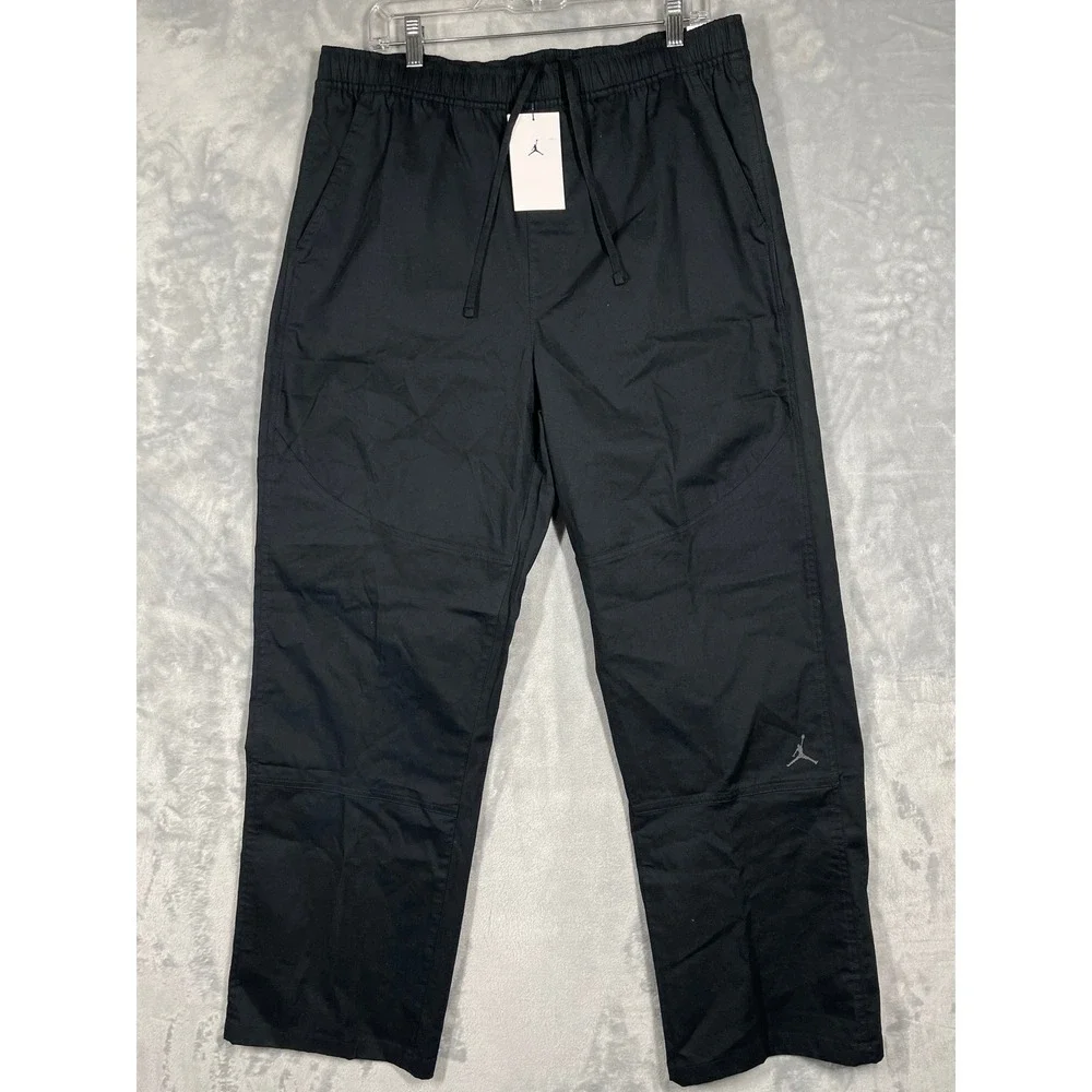 Jordan Essentials Woven Men Black Pants Standard Fit HF9329-010 XL New